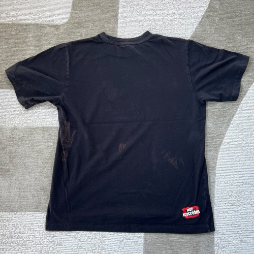 Camiseta de manga corta Huf X Ice Cream Fast Serve negra para hombre L skate - Imagen 8 de 13