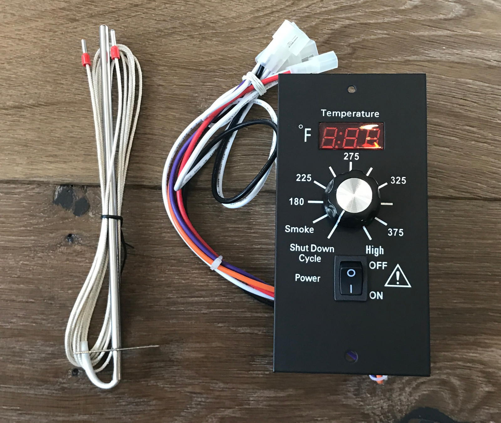 BOB's OEM Digital Thermostat Grill Control Board + RTD Probe For Traeger BAC236
