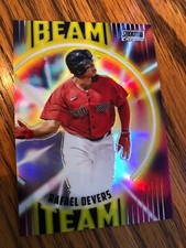 2022 Topps Stadium Club Chrome Beam Team Rafael Devers Red Sox BT18