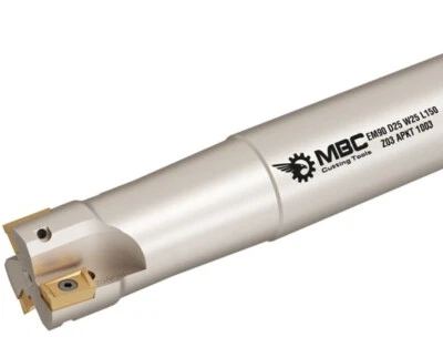 MBC Schaftfräser, Wendeplattenfräser Lang für APKT1003 Z=1/2/3/4 Ø 10 bis 35 mm NEU