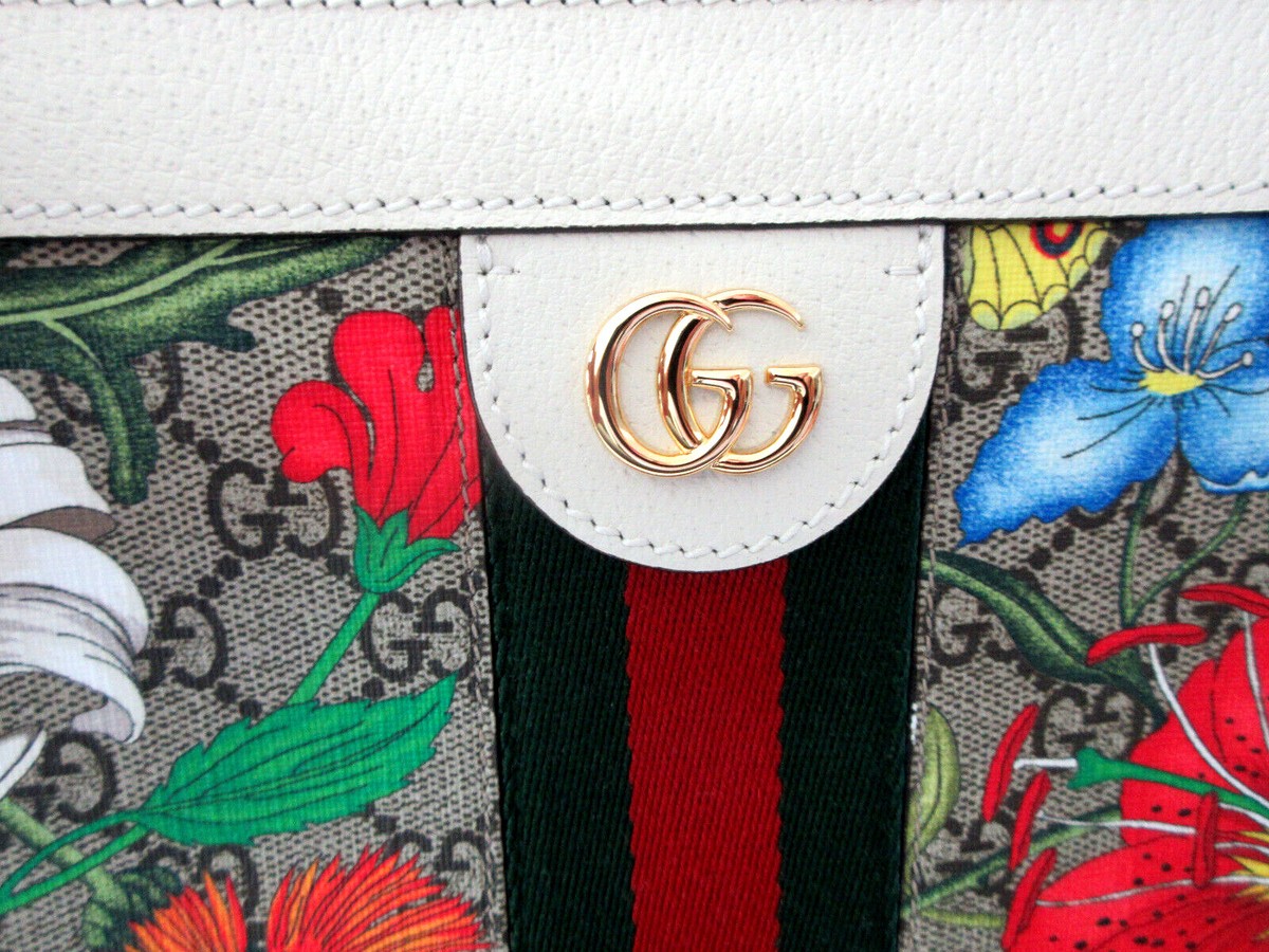 j⭐︎　希少 GUCCI グッチ ストライプパンツ 花柄 総柄 ボタニカル 希少 GUCCI グッチ ストライプパンツ 花柄 総柄 ボタニカル