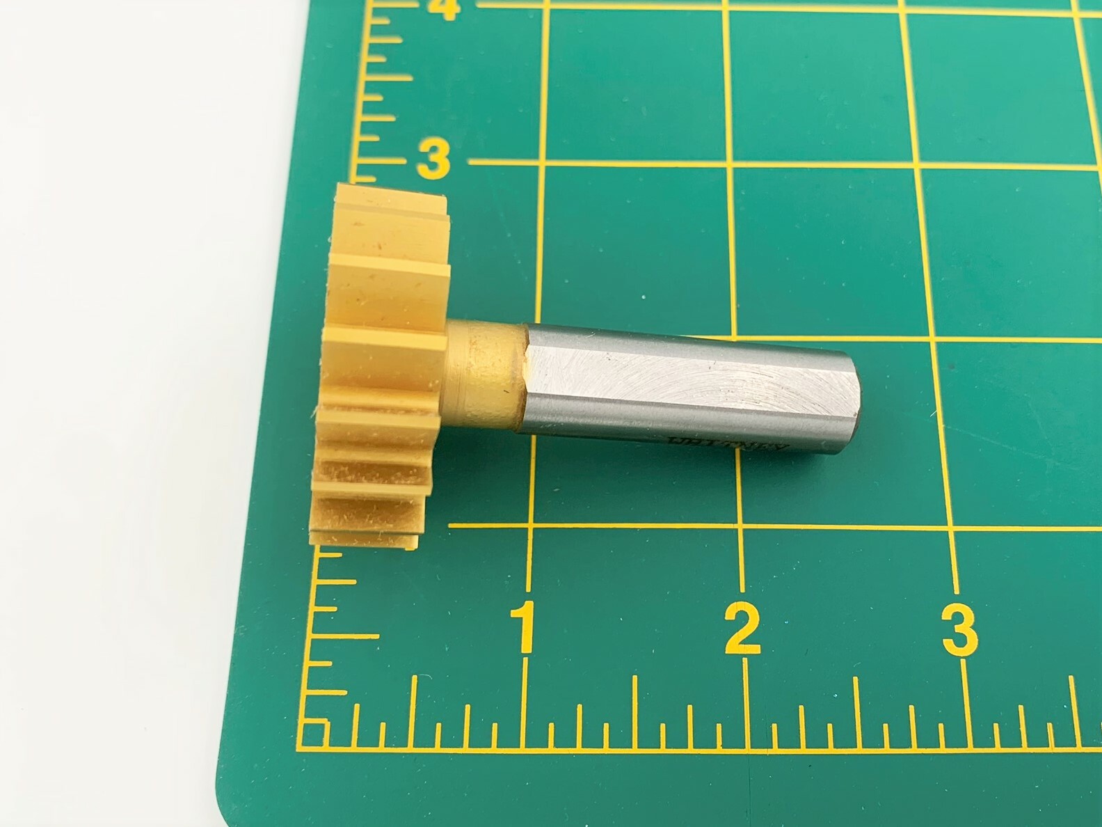 Whitney Woodruff Keyseat Cutter Cobalt w/TiN 1 1/2 x 7/16 16 teeth