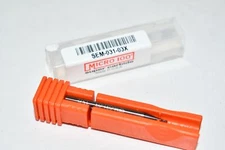 NEW MICRO 100 SEM-031-03X 1/32'' Size, 1/16'' LOC, 3 Flute, Solid Carbide Finish