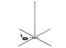 Firestik IBA-5 Indoor 5' Tall & (4) 30" radials 5/8 Wave CB Base Antenna New