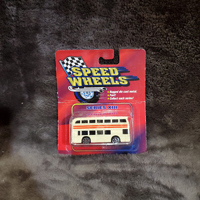 Speed Wheels Series XIII: Double Deck Tour Bus Die-cast 1:64