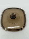 Pyrex Glass Lid A9C FITS A-2-B & A-3-B A-8-B & 9" Corning Ware Casseroles AMBER