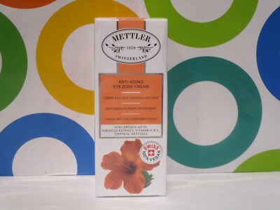 METTLER SWITZERLAND ~ ANTI AGING EYE ZONE CREAM ~ 1 OZ