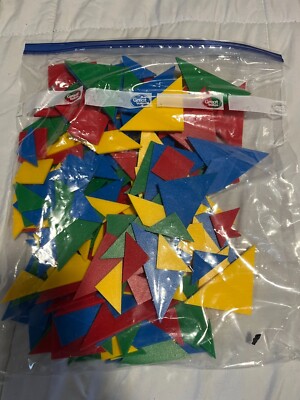 Pattern Blocks, Plastic, $15 + shipping, Math Manipulative, Gift