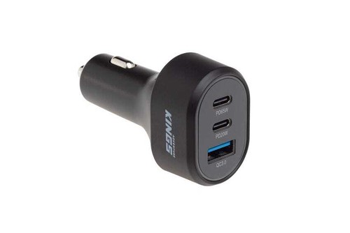 Kings 24Ah Lithium Portable Power Pack 307.2Wh + 85W USB Car Charger| 12V & 24V - Picture 2 of 12