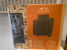 TRAEGER Grill Cover for IronWood 650 Full Length BAC560 Grey (NEW)