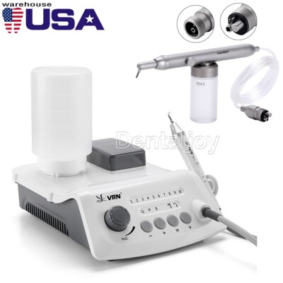 LED Dental Ultrasonic Piezo Scaler Handpiece Fit EMS Cavitron/Air Polisher 4Hole