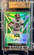 BGS 9.5/10 2020 Leaf VALIANT GREEN Dallas Cowboys TREVON DIGGS Autograph AUTO RC