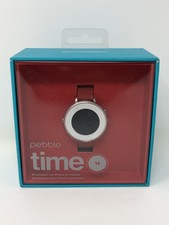 pebble time round ebay