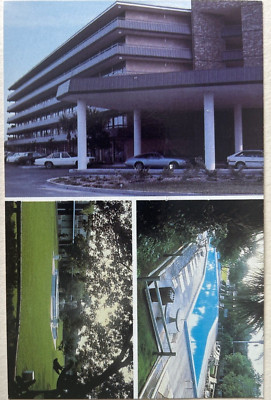 Quality Inn International Orlando Florida FL Old Cars c1970s Disney Postcard