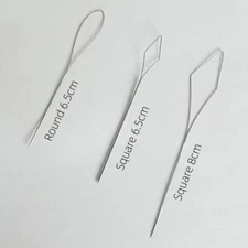 10pcs Loop Push Needle for Making Silk Top Wig Tools Wig Accessories