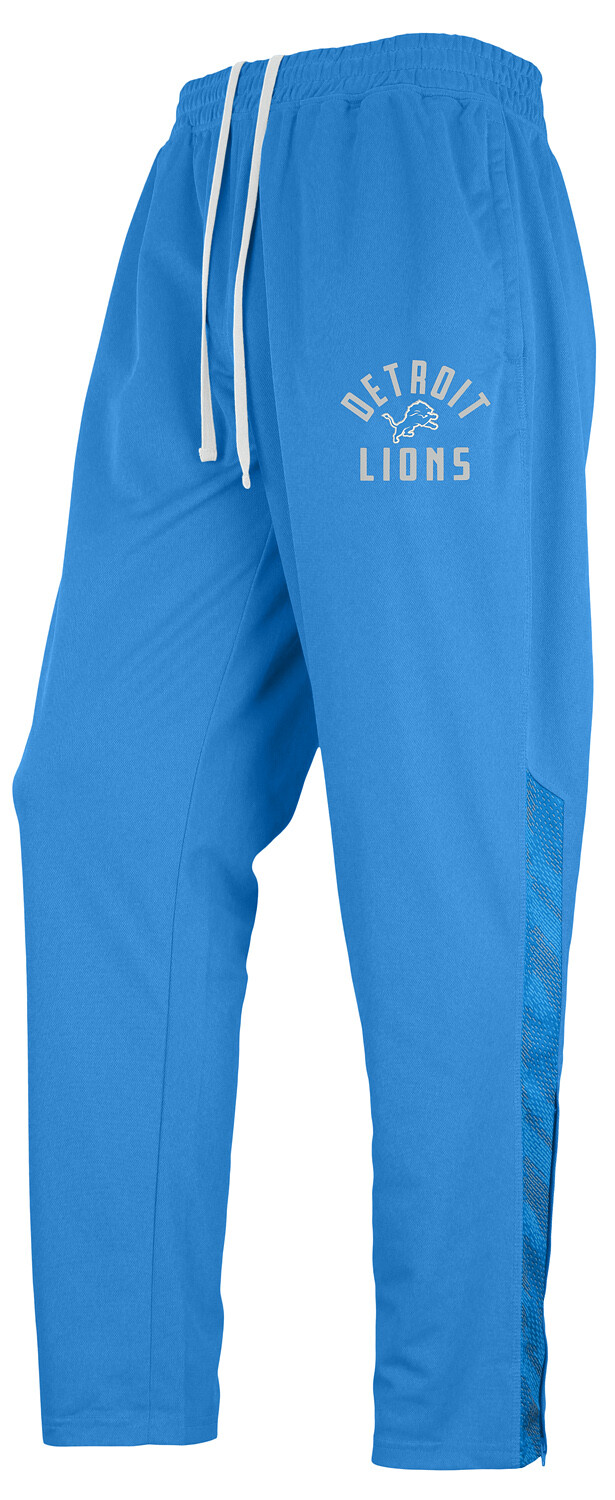 Мужские спортивные брюки Zubaz NFL Detroit Lions Viper Accent из жаккарда с завышенной талией