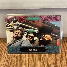 1991 ProSet YO! MTV RAPS RUN DMC #68 HIP HOP Def Jam