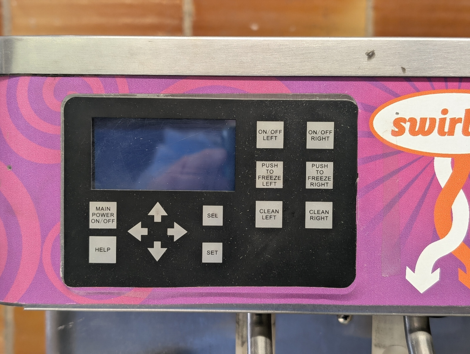 Stoelting F231-38I2P-AD1 Gravity Fed 2 Hopper/Twist Soft Serve/Yogurt Freezer