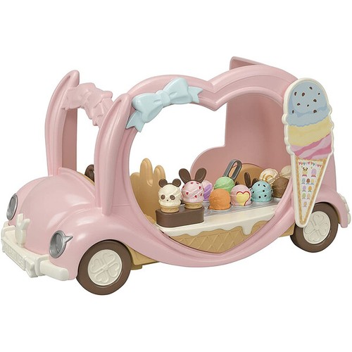 SYLVANIAN FAMILIES ICE CREAM FOOD CART 
