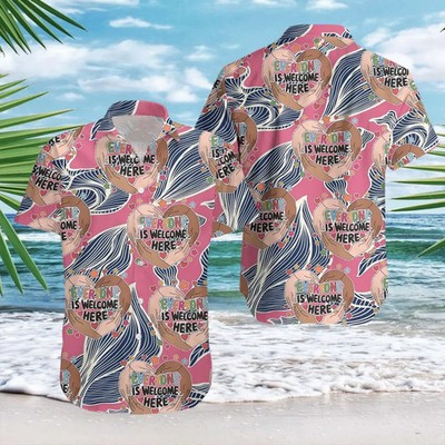 everyone is welcome here Hawaiian Shirt teacher