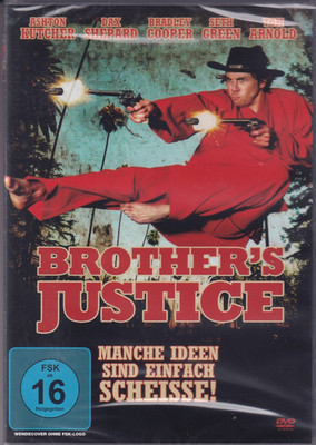 Action Komödie DVD Brother's Justice Satire Kutcher Shepard NEU OVP FSK16 #T1549