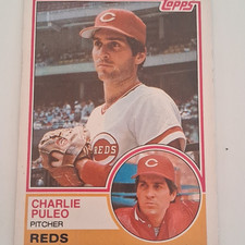 Topps 1983 Traded Charlie Puleo #88T Cincinnati Reds MLB Vintage Base Set