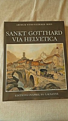 Sankt Gotthard Via Helvetica - Eidgenossenschaft Bahnbau Boten, Saumrosse, Kutsc