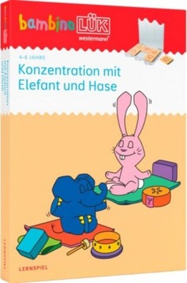 bambinoLÜK-Set. Kindergarten/Vorschule Konzentration mit Elefa ... 9783072475105