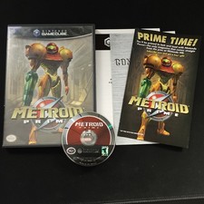Metroid Prime GameCube CIB NTSC-U/C Tested