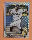Konnor Griffin 2025 Bowman Chrome Wave Refractor 343/350 Prospect Card #BCP-86