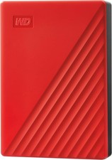 Western Digital WD 6TB My Passport USB 3.0 Portable Hard Drive RED WDBR9S0060BR