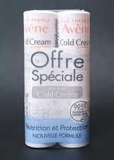 Image of Avène Cold Cream Lip Balm Sticks 2 × 4g Nourishing Dry Sensitive Lips