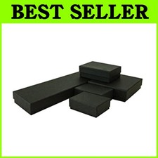 Kraft Paper Jewelry Gift Boxes, 5 Sizes Assortment