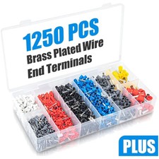 1250PCS Wire Ferrules Kit - Industrial Grade