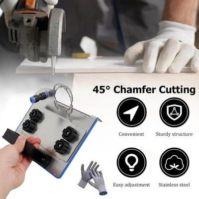 Angle Grinder Stand For Tile 45 Degree Chamfer Cutting Tile Chamfering Tool New