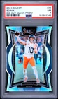2024 PANINI SELECT DIE-CUT SILVER PRIZM #30 BO NIX ROOKIE RC PSA 7