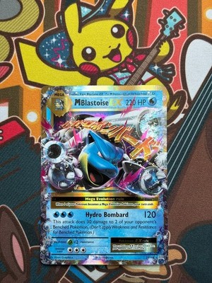 M Blastoise EX 22/108 Evolutions englisch Pokemon Karten NM