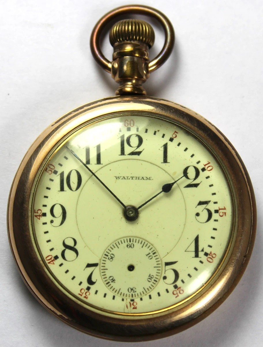 Waltham Pocket Watch Pocket Watches 1910-1919 Year Manufactured 21