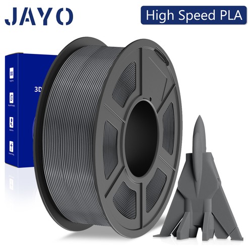 JAYO 1.1kg High Speed PLA Gray 1.75mm Filament 3D Printer 600mm/s No Clogging