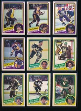 1984-85 O-Pee-Chee Lot of 74 Diff. *Denis Potvin/Billy Smith/Darryl Sittler* NM