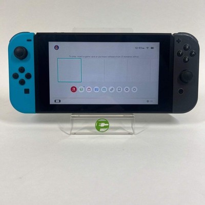 Nintendo Switch v1 Video Game Console HAC-001 Black | eBay