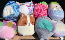  CLOSEOUT Mixed lot of 8 NEW WITH TAGS 8 inch Squishmallows no duplicates   