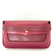 Cartier Must de Cartier Clutch bag Accessories Pouch Leather Authentic