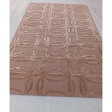 Modern Handmade Hand Tufted Woollen Area Rug Abstract Design Custom Size Rugs