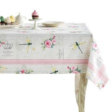 Table Cloth Rectangle Table 100 Cotton 60 x 120 Inches Tablecloth Reusable
