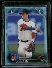2016 Bowman Draft #BDC-32 Nolan Jones Chrome Sky Blue Refractor