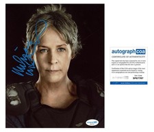 Melissa McBride "The Walking Dead" AUTOGRAPH Signed 'Carol' 8x10 Photo C ACOA
