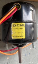 DCM D-001-491 Blower Motor Heater Motor 2 Speed CW,Ext Ground