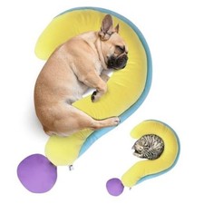 Dog Calming Pillow Soft Plush Cat Body Pillows for Small/Medium/Large Dogs,