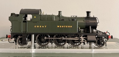 Löwenherz LHT-S-4502 Spur O Class 45xx 2-6-2 Great Western grün unnummeriert